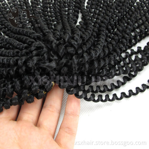 12inch 140g 2X crochet braids pictures for black woman